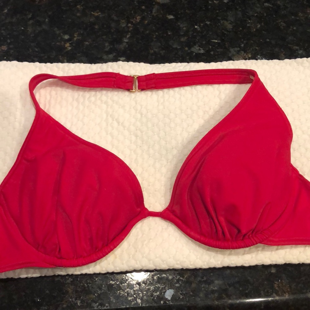 Red Victoria Secret bikini top